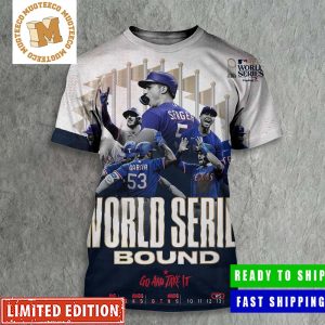 Texas Rangers World Series Bound Go And Take It All Over Print Shirt