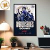 Texas Rangers Are Going To The World Series MLB American League Champs Home Decor Poster Canvas