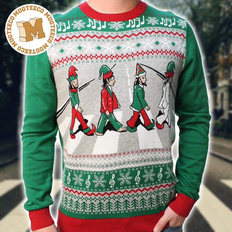 Beatles deals christmas sweater