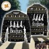 The Beatles Abbey Road Snoopy Album Xmas Gifts For Fan 2023 Holiday Ugly Christmas Sweater