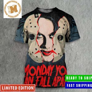 The Cure Friday The 13th Monday You Can Fall Apart All Over Print Shirt