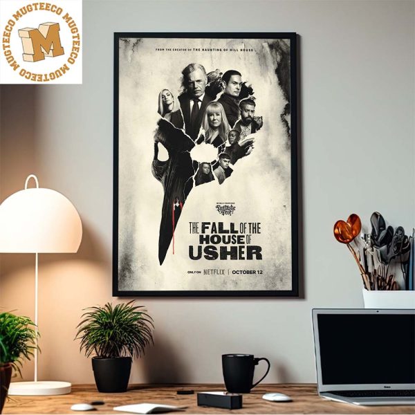 The Fall Of The House Of Usher Netflix Series Home Decor Poster Canvas