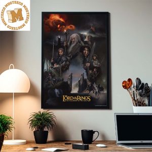 The Lord Of The Rings The Fellowship Of The Ring Vintage Home Decor Poster Canvas