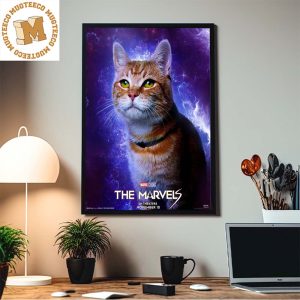 The Marvels Goose Characters Poster In Theaters November 10 Home Decor Poster Canvas