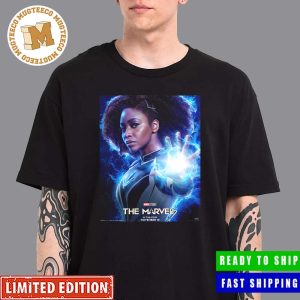 The Marvels Monica Rambeau Characters Poster In Theaters November 10 Classic T-Shirt