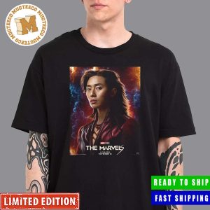 The Marvels Prince Yan Characters Poster In Theaters November 10 Unisex T-Shirt