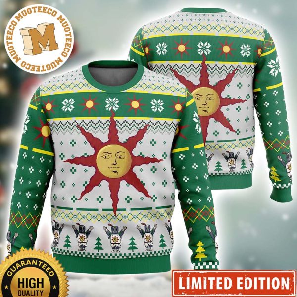 The Sun Dark Souls Ugly Christmas Sweater