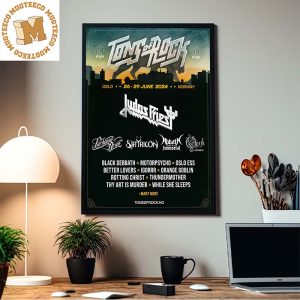 Tons Of Rock Event Judas Priest Parkway Drivf Satiricon Abbath Immortal In Oslo Norway June 2024 Home Decor Poster Canvas