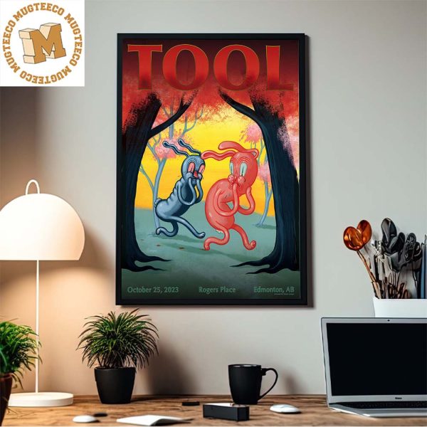 Tool Edmonton AB Tonight At Rogers Place October 25 2023 Home Decor Poster Canvas