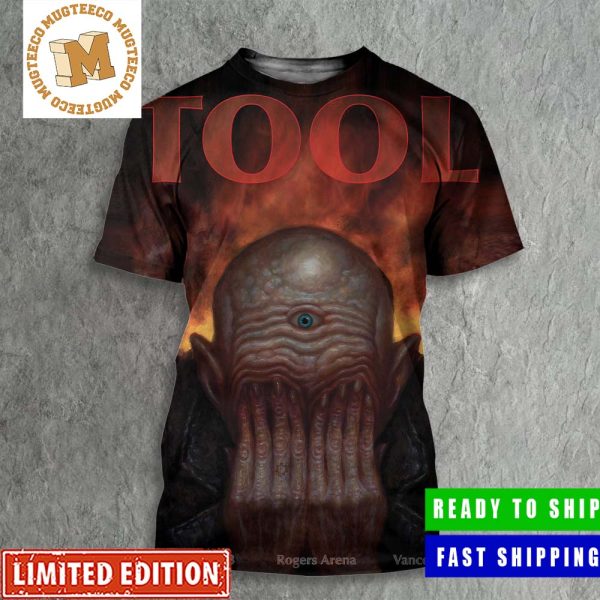 Tool In Vancouver BC Tonight At Rogers Arena October 23 2023 Poster All Over Print Shirt