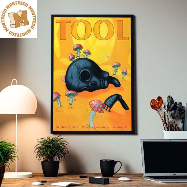 Tool Tonight In Kelowna BC At Prospera Place Arena October 22 2023 Home Decor Poster Canvas