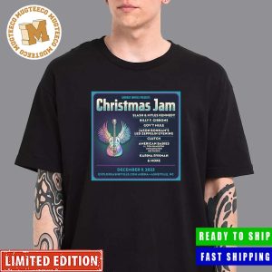 Warren Haynes Presents Christmas Jam Asheville NC December 9th 2023 Poster Unisex T-Shirt