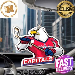 Washington Capitals NHL Mascot 2023 Holiday Gifts Custom Name Christmas Ornament