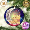 Winnie The Pooh Moon Night 2023 Holiday Gifts Custom Name Christmas Ornament
