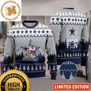 Zack Martin 70 NFL Dallas Cowboys NFL 2023 Holiday Gifts For Fan Ugly Christmas Sweater
