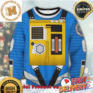 2001 A Space Odyssey Navy Ugly Christmas Sweater For Holiday 2023 Xmas Gifts