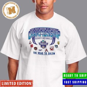 2023 NCAA Division III Football Quarterfinals Championship Stagg Bowl The Road To Salem Unisex T-Shirt