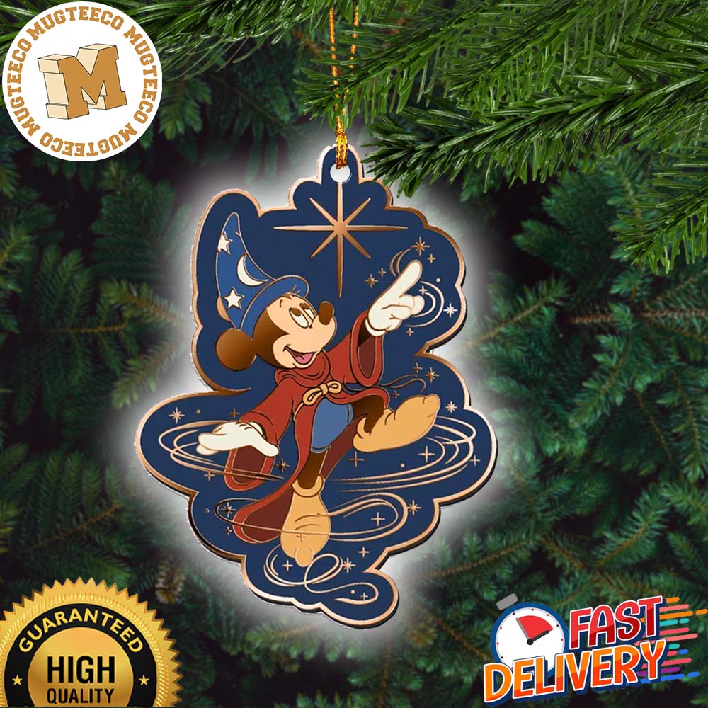 95 Years of Mickey Mouse The Sorcerer’s Apprentice Christmas Holiday Decorations Ornament