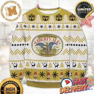Anchor Brewing Co Ugly Christmas Sweater For Holiday 2023 Xmas Gifts