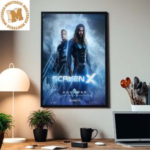 Aquaman And The Lost Kingdom The Tide Is Turning Screen X Home Decor Poster Canvas