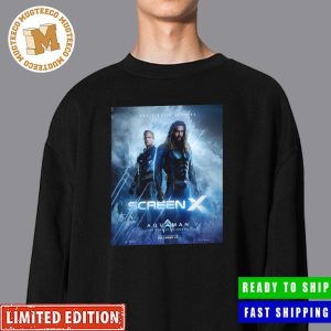 Aquaman And The Lost Kingdom The Tide Is Turning Screen X Poster Classic Shirt