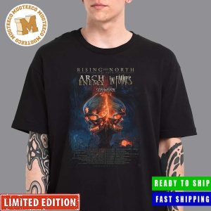 Arch Enemy Rising From The North 2024 Tour With In Flames And Soilwork Poster Classic T-Shirt