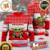 Arsenal F.C Cardigan Ugly Sweater 2023 For Holiday 2023 Xmas Gifts