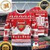 Arsenal Santa Hat Ugly Christmas Sweater For Holiday 2023 Xmas Gifts