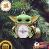 Texas Rangers MLB 2023 World Series Champions Love You To The Moon And Back Custom Name Christmas Tree Decorations Ornament