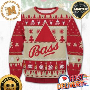 Bass Brewery All Printed Ugly Christmas Sweater Sweatshirt For Holiday 2023 Xmas Gifts