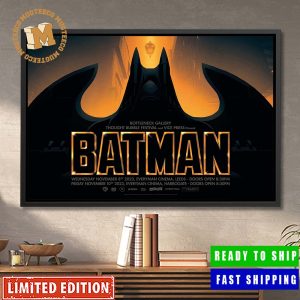 Batman 1989 At The Everyman Cinema In Leeds November 8th 2023 Home Decorations Poster Canvas