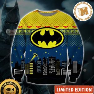 Batman Sign Ugly Christmas Sweater