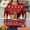 Captain America Suit Knitted Ugly Christmas Sweater