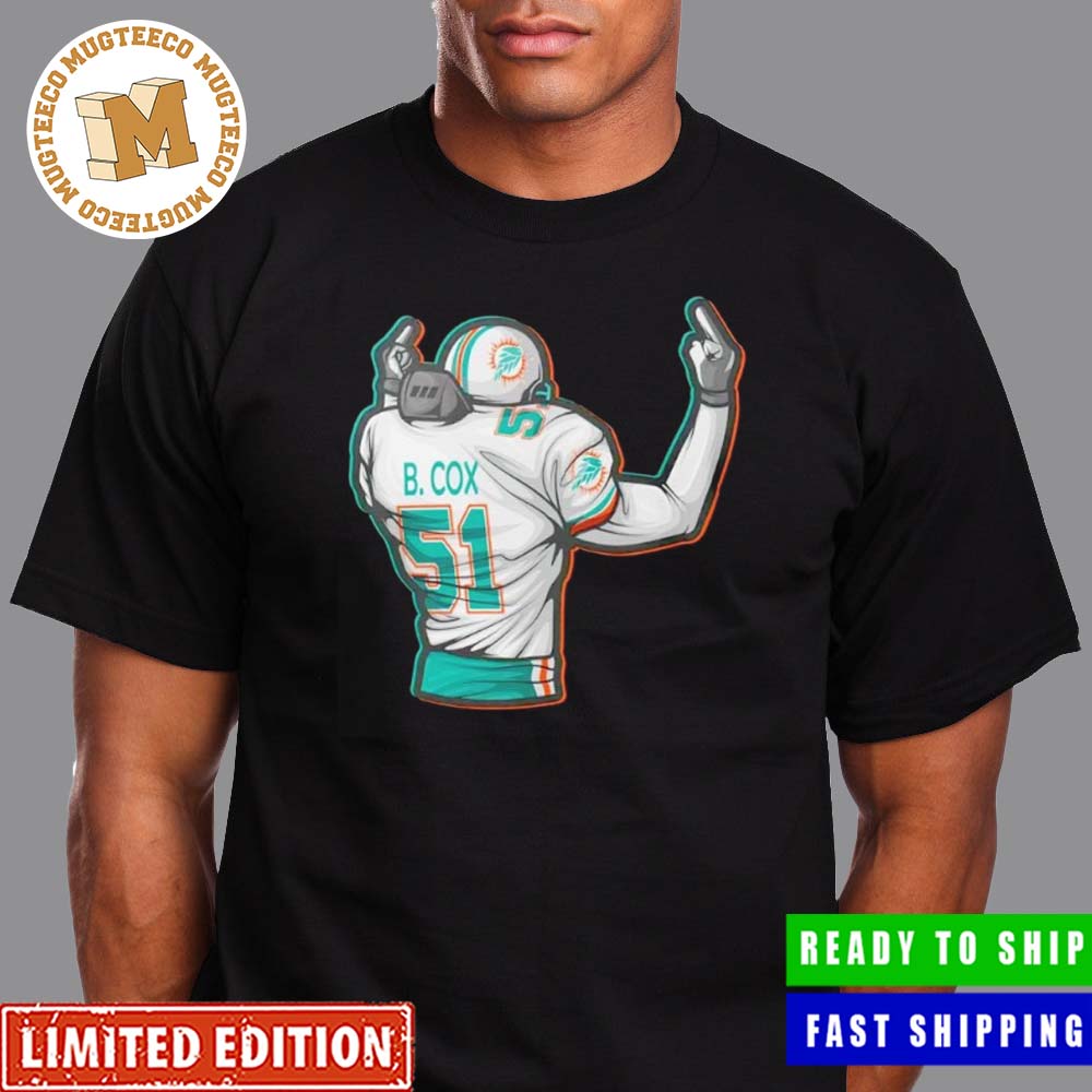 Bryan Cox Miami Dolphins 2 Little Birds Funny Unisex T-shirt
