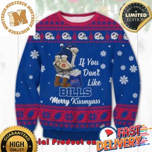 Buffalo Bills If You Don’t Like Merry Kissmyass Ugly Christmas Sweater For Holiday 2023 Xmas Gifts