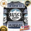 Busch Classic Beer Reindeer Ugly Christmas Sweater For Holiday 2023 Xmas Gifts