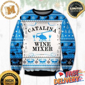 Catalina Wine Mixer Ugly Christmas Sweater For Holiday 2023 Xmas Gifts