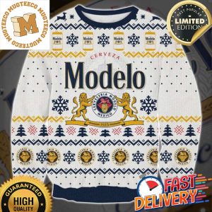 Cerveza Modelo Ugly Christmas Sweater For Holiday 2023 Xmas Gifts