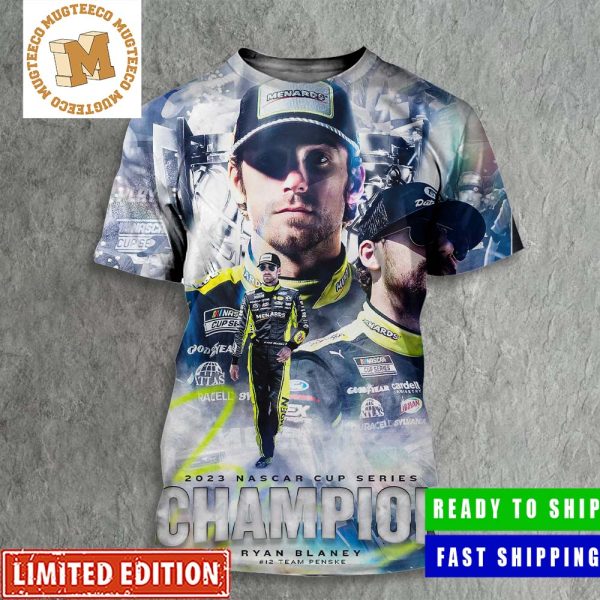 Congrats Young Ryan Blankey Is 2023 Nascar Cup Series Champion All Over Print Shirt