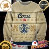 Coors Banquet Santa Kissmyass Funny Snowflakes Ugly Christmas Sweater For Holiday 2023 Xmas Gifts