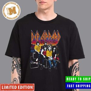 Def Leppard Christmas Holiday Collection Road Case Unisex T-Shirt
