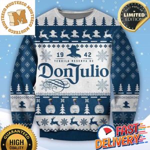 Don Julio Tequila Ugly Christmas Sweater For Holiday 2023 Xmas Gifts