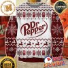 Dr Pepper Santa Hat Reindeer Ugly Christmas Sweater For Holiday 2023 Xmas Gifts
