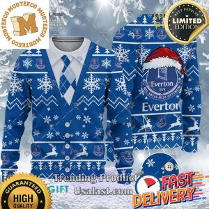 Everton F.C Cardigan Ugly Sweater 2023 For Holiday 2023 Xmas Gifts
