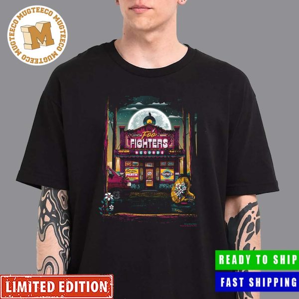 Foo Fighters Australia 2023 Tour Poster Unisex T-Shirt