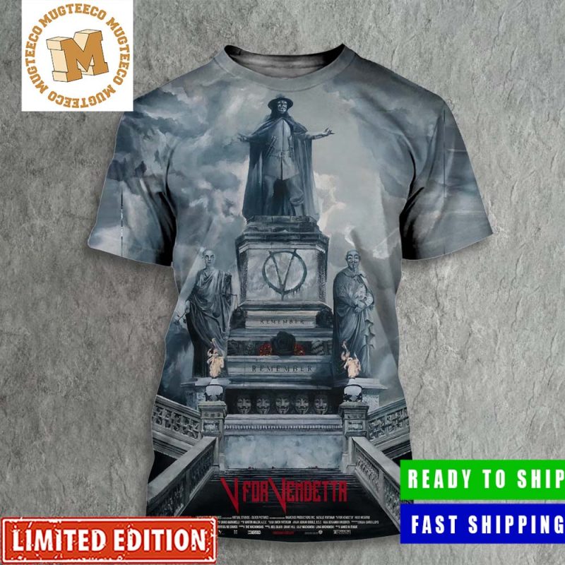 Gen V Epic V For Vendetta Poster All Over Print Shirt - Mugteeco