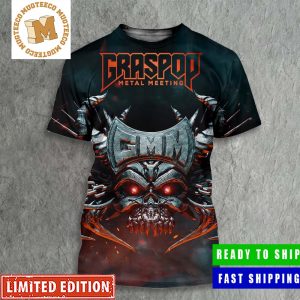 Graspop Metal Meeting 20 21 22 23 June 2024 Dessel Belgium Poster All Over Print Shirt