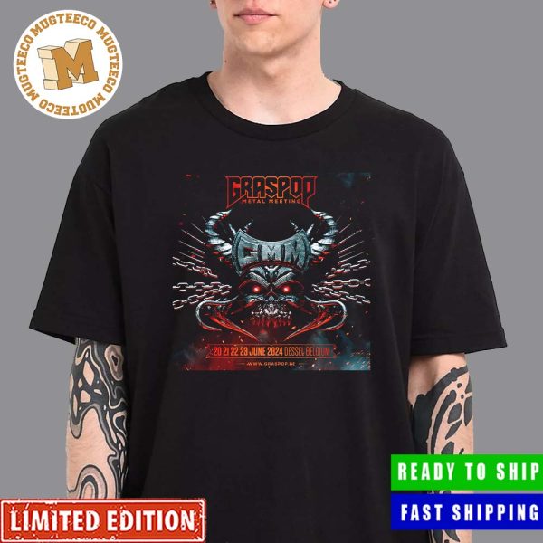 Graspop Metal Meeting 20 21 22 23 June 2024 Dessel Belgium Poster Essentials T-Shirt