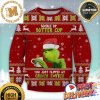 Grinch Drink Up Chicago White Sox Custom Name And Number Ugly Christmas Sweater