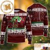 Grinch Stole Texas Longhorns NCAA Funny Xmas 2023 Gift For Holiday Ugly Christmas Sweater